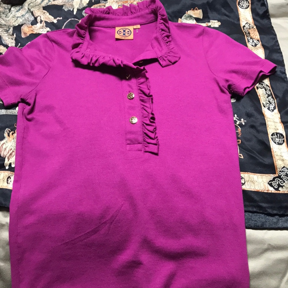 Tory Burch Fuchsia Top